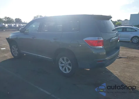 2012 Toyota Highlander from USA, damaged, VIN 5TDZA3EH2CS022121